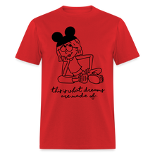 Load image into Gallery viewer, Lizzie Disney Dreams Classic T-Shirt - red
