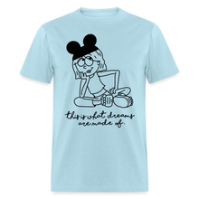 Load image into Gallery viewer, Lizzie Disney Dreams Classic T-Shirt - powder blue
