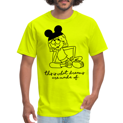 Lizzie Disney Dreams Classic T-Shirt - safety green