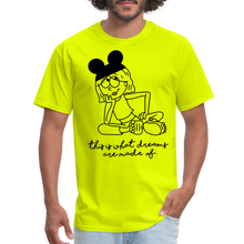 Load image into Gallery viewer, Lizzie Disney Dreams Classic T-Shirt - safety green
