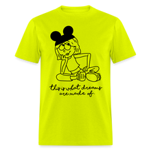 Load image into Gallery viewer, Lizzie Disney Dreams Classic T-Shirt - safety green
