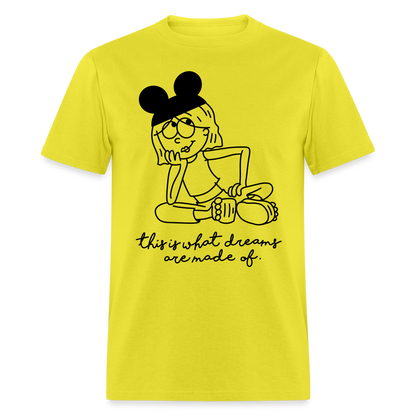 Lizzie Disney Dreams Classic T-Shirt - yellow