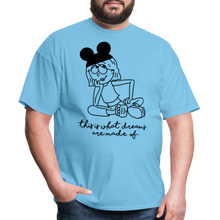 Load image into Gallery viewer, Lizzie Disney Dreams Classic T-Shirt - aquatic blue
