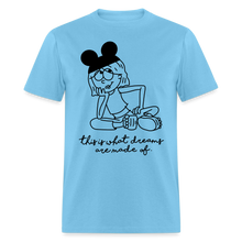 Load image into Gallery viewer, Lizzie Disney Dreams Classic T-Shirt - aquatic blue
