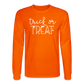 Trick Or Treat Long Sleeve T-Shirt - orange