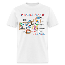 Load image into Gallery viewer, Battle Plan T-Shirt - white
