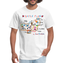 Load image into Gallery viewer, Battle Plan T-Shirt - white
