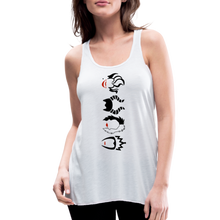 Load image into Gallery viewer, Villain Flowy Tank Top - white
