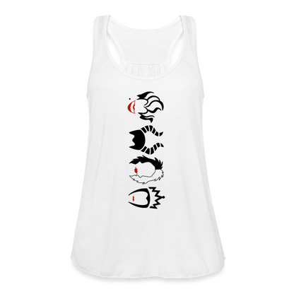 Villain Flowy Tank Top - white