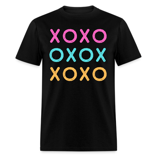 XOXO Neon Classic T-Shirt - black