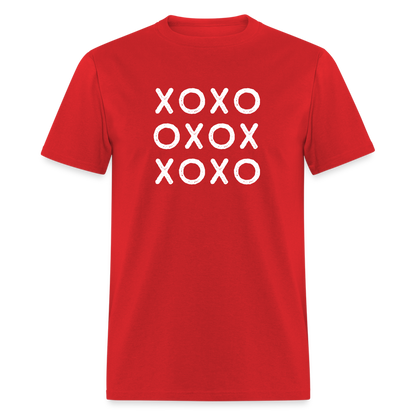 Unisex XOXO T-Shirt - red