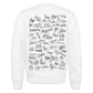 Mouse Crew Crew Sweatshirt - white