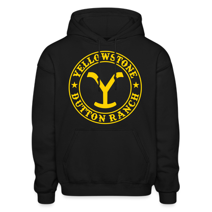 Yellowstone Adult Hoodie - black