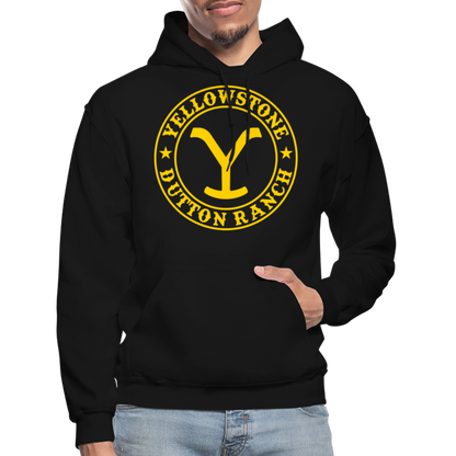 Yellowstone Adult Hoodie - black