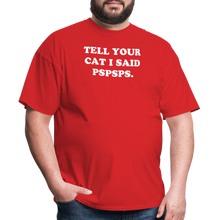 Load image into Gallery viewer, PSPSPS. T-Shirt - red
