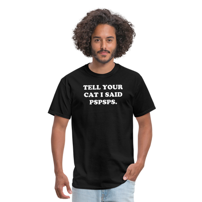 PSPSPS. T-Shirt - black