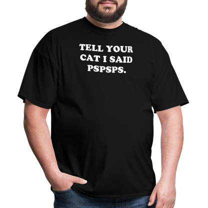 PSPSPS. T-Shirt - black