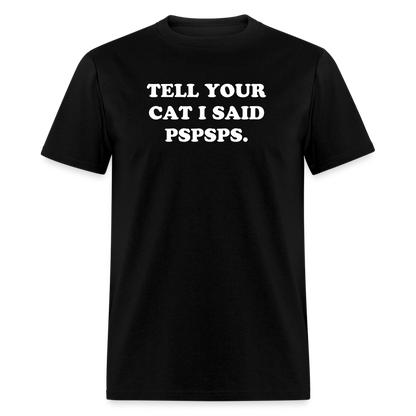 PSPSPS. T-Shirt - black