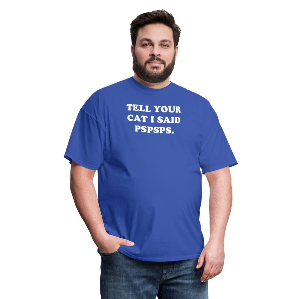 PSPSPS. T-Shirt - royal blue