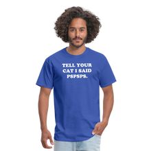 Load image into Gallery viewer, PSPSPS. T-Shirt - royal blue
