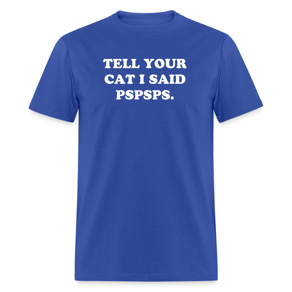 PSPSPS. T-Shirt - royal blue