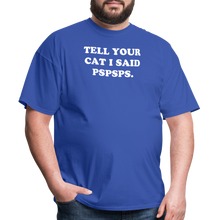 Load image into Gallery viewer, PSPSPS. T-Shirt - royal blue
