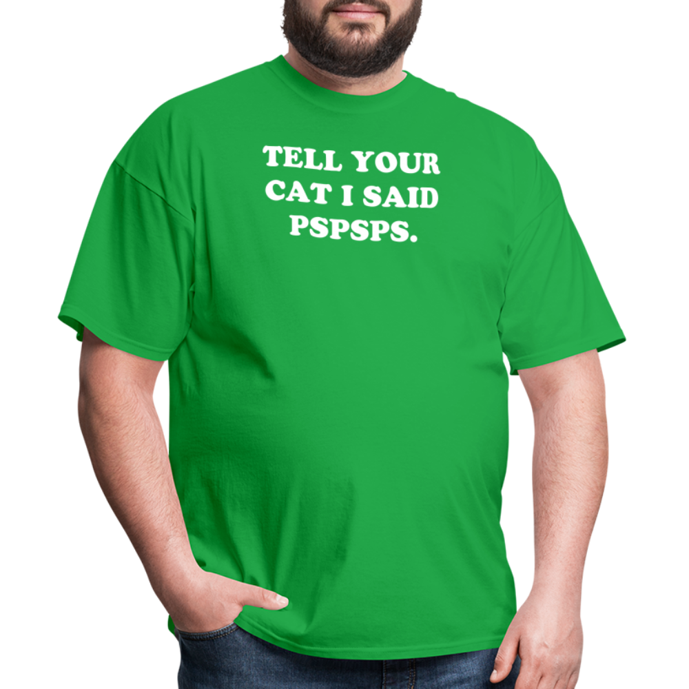 PSPSPS. T-Shirt - bright green