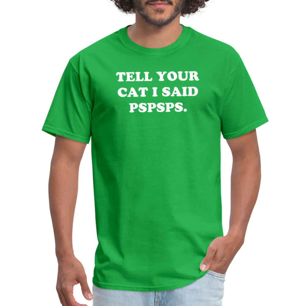 PSPSPS. T-Shirt - bright green