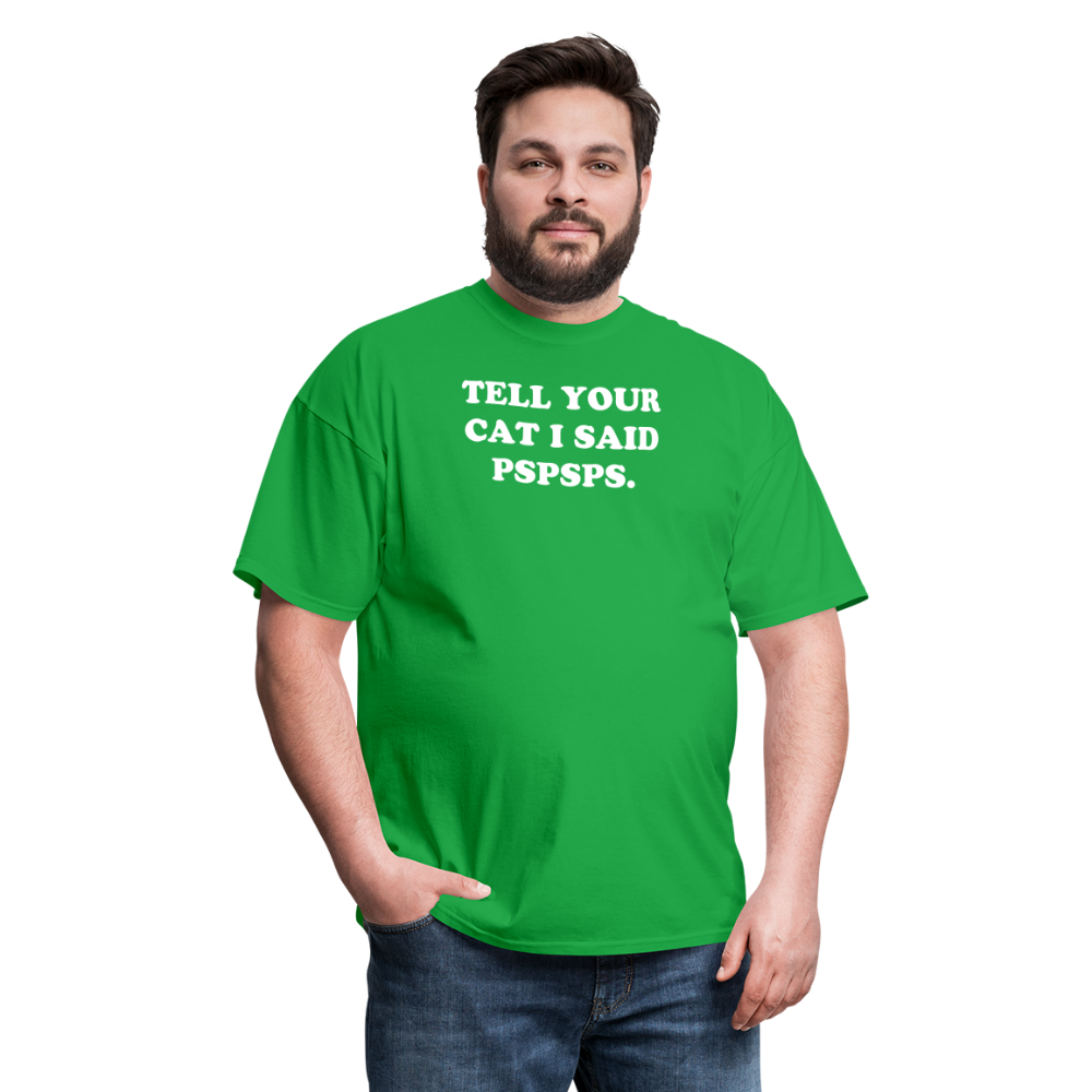 PSPSPS. T-Shirt - bright green