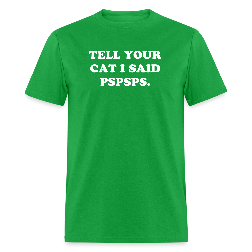 PSPSPS. T-Shirt - bright green