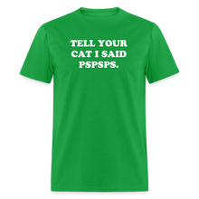 Load image into Gallery viewer, PSPSPS. T-Shirt - bright green
