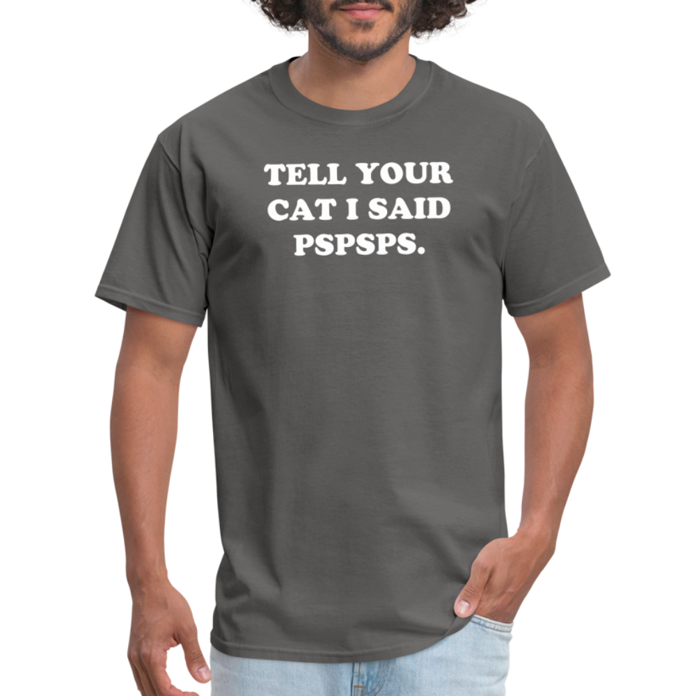PSPSPS. T-Shirt - charcoal