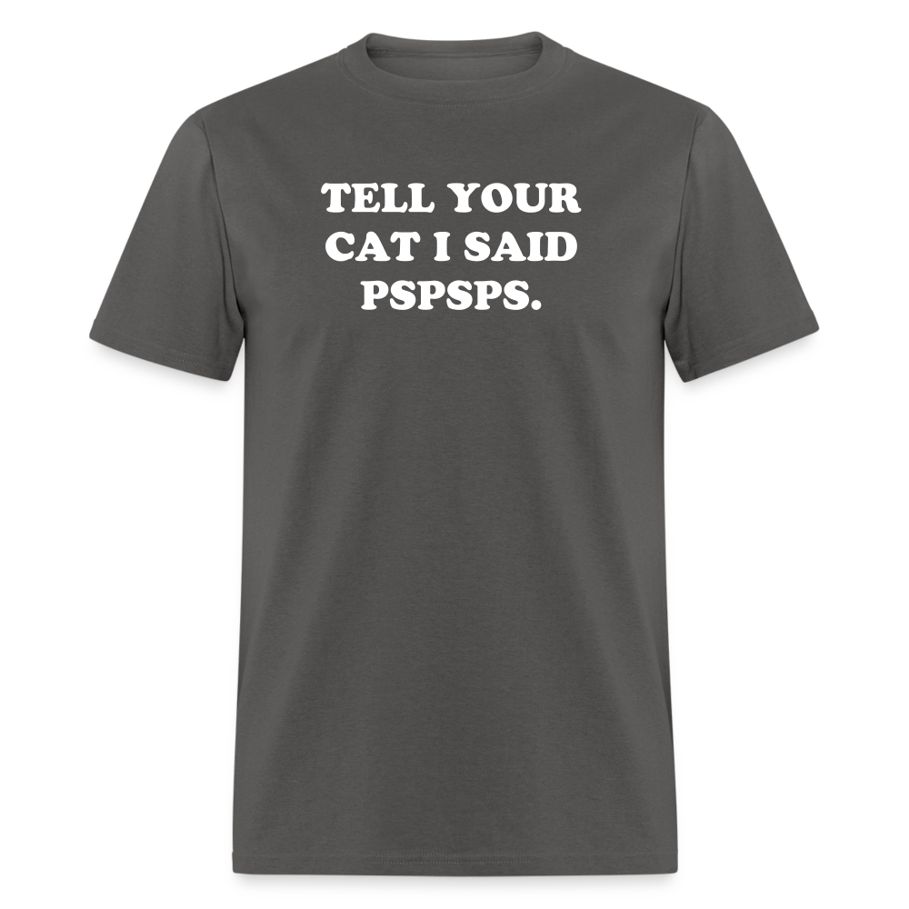 PSPSPS. T-Shirt - charcoal