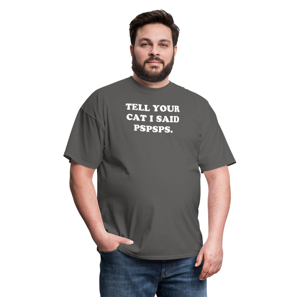 PSPSPS. T-Shirt - charcoal