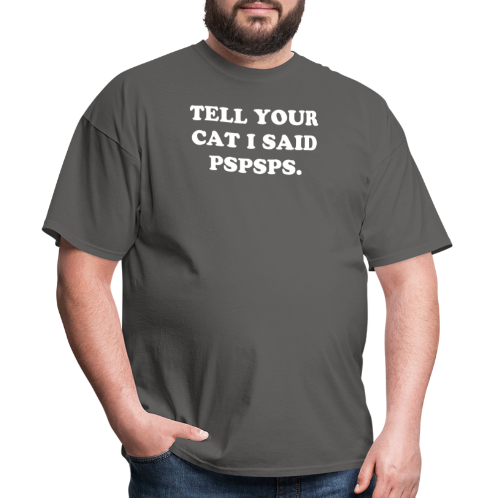 PSPSPS. T-Shirt - charcoal