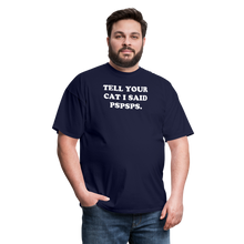 Load image into Gallery viewer, PSPSPS. T-Shirt - navy
