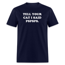 Load image into Gallery viewer, PSPSPS. T-Shirt - navy
