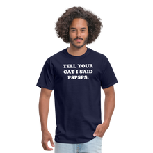 Load image into Gallery viewer, PSPSPS. T-Shirt - navy
