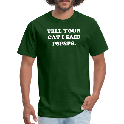 PSPSPS. T-Shirt - forest green