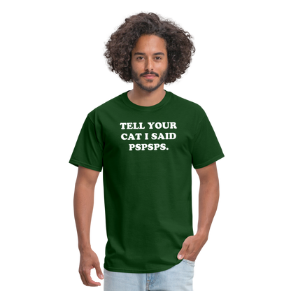 PSPSPS. T-Shirt - forest green