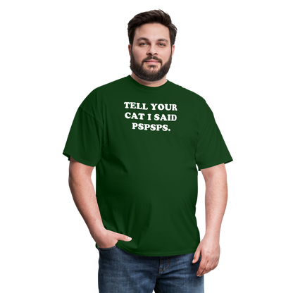 PSPSPS. T-Shirt - forest green