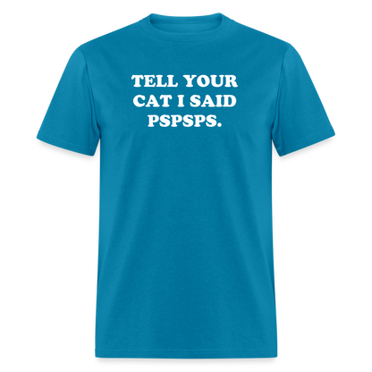 PSPSPS. T-Shirt - turquoise