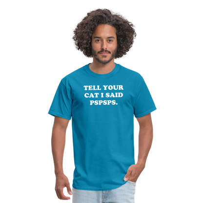 PSPSPS. T-Shirt - turquoise