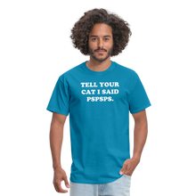 Load image into Gallery viewer, PSPSPS. T-Shirt - turquoise
