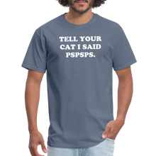 Load image into Gallery viewer, PSPSPS. T-Shirt - denim
