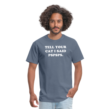 PSPSPS. T-Shirt - denim