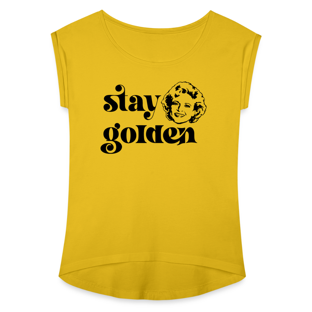 Stay Golden T-Shirt - mustard yellow