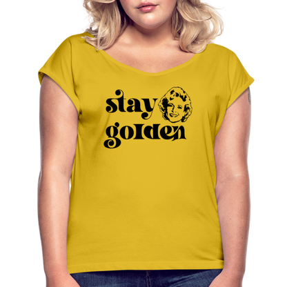 Stay Golden T-Shirt - mustard yellow