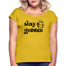 Load image into Gallery viewer, Stay Golden T-Shirt - mustard yellow
