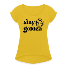 Load image into Gallery viewer, Stay Golden T-Shirt - mustard yellow
